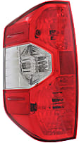 Driver and Passenger Side Halogen Tail Light, With bulb(s), OE Replacement