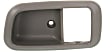 Front, Driver and Passenger Side, Interior Door Handle Trim