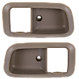 Front, Driver and Passenger Side Door Handle Trim