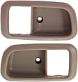 Front, Driver and Passenger Side, Interior Door Handle Trim