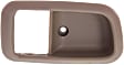 Front, Driver and Passenger Side, Interior Door Handle Trim