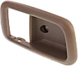 Front, Driver and Passenger Side, Interior Door Handle Trim