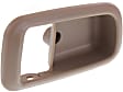 Front, Driver and Passenger Side, Interior Door Handle Trim