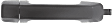 2007-2018 Toyota Tundra - Front and Rear, Driver and Passenger Side Exterior Door Handles, Textured Black, Front Driver Side - With Key Hole; Front Passenger Side and Rear Driver and Passenger Side - Without Key Hole