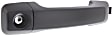 2007-2018 Toyota Tundra - Front and Rear, Driver and Passenger Side Exterior Door Handles, Textured Black, Front Driver Side - With Key Hole; Front Passenger Side and Rear Driver and Passenger Side - Without Key Hole