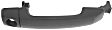 2007-2018 Toyota Tundra - Front and Rear, Driver and Passenger Side Exterior Door Handles, Textured Black, Front Driver Side - With Key Hole; Front Passenger Side and Rear Driver and Passenger Side - Without Key Hole