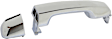 Front and Rear, Driver and Passenger Side Exterior Door Handle, Chrome, Front Driver Side - With Key Hole, For Models Without Sensor
