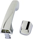 Front and Rear, Driver and Passenger Side Exterior Door Handle, Chrome, Front Driver Side - With Key Hole, For Models Without Sensor