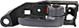 1999-2003 Toyota Solara - Front, Driver and Passenger Side Interior Door Handles, Gray, With door lock button