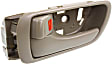2002-2006 Toyota Camry - Front and Rear, Driver and Passenger Side Interior Door Handles, Beige, Without Door Lock Hole, Japan Or USA Built Vehicle