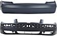 Front and Rear Primed Bumper Cover