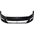 Front and Rear Primed Bumper Cover, CAPA Certified