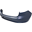 Front and Rear Primed Bumper Cover, CAPA Certified