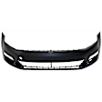 Front and Rear Primed Bumper Cover, CAPA Certified
