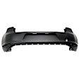 Front and Rear Primed Bumper Cover, CAPA Certified