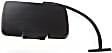 Driver and Passenger Side Tow Eye Covers, Black