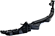 2010-2011 Volkswagen Golf - Front, Driver and Passenger Side, Outer Bumper Brackets, Cover Locating Guide