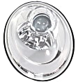 2008 Volkswagen Beetle - Driver and Passenger Side Halogen Headlight, With bulb(s), OE Replacement