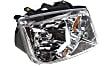 2004 Volkswagen Jetta - Driver and Passenger Side Halogen Headlight, Without bulb(s), OE Replacement