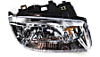 2004 Volkswagen Jetta - Driver and Passenger Side Halogen Headlight, Without bulb(s), OE Replacement