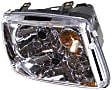 Driver and Passenger Side Headlights, without Bulbs, Halogen, 4th Gen, From VIN No. 2108642, without Fog Light