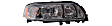 2005-2009 Volvo S60 - Driver and Passenger Side Halogen Headlight, With bulb(s), OE Replacement