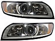 Driver and Passenger Side Halogen Headlight, With bulb(s), OE Replacement