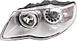Driver and Passenger Side Halogen Headlight, With bulb(s), OE Replacement