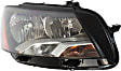2014 Volkswagen Passat - Driver and Passenger Side Halogen Headlight, With bulb(s), OE Replacement