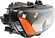 2014 Volkswagen Passat - Driver and Passenger Side Halogen Headlight, With bulb(s), OE Replacement