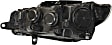 2009-2012 Volkswagen CC - Driver and Passenger Side Halogen Headlight, With bulb(s), OE Replacement