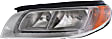 2010 Volvo V70 - Driver and Passenger Side Halogen Headlight, With bulb(s), OE Replacement