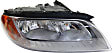 2010 Volvo V70 - Driver and Passenger Side Halogen Headlight, With bulb(s), OE Replacement