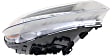 2010 Volvo V70 - Driver and Passenger Side Halogen Headlight, With bulb(s), OE Replacement