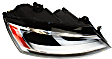 2012 Volkswagen Jetta - Driver and Passenger Side Halogen Headlight, With bulb(s), OE Replacement