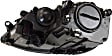 2012 Volkswagen Jetta - Driver and Passenger Side Halogen Headlight, With bulb(s), OE Replacement