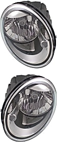 2012-2019 Volkswagen Beetle - Driver and Passenger Side Halogen Headlight, With bulb(s), OE Replacement
