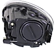 2012-2019 Volkswagen Beetle - Driver and Passenger Side Halogen Headlight, With bulb(s), OE Replacement