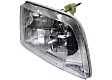 Driver and Passenger Side Halogen Headlight, Without bulb(s), OE Replacement