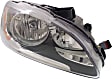 2015 Volvo S60 - Driver and Passenger Side Halogen Headlight, With bulb(s), OE Replacement