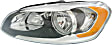 Driver and Passenger Side Halogen Headlight, With bulb(s), OE Replacement
