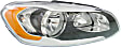 Driver and Passenger Side Halogen Headlight, With bulb(s), OE Replacement