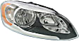 Driver and Passenger Side Halogen Headlight, With bulb(s), OE Replacement