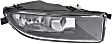 Front, Driver and Passenger Side Fog Lights, With bulb(s), Halogen