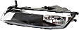 Front, Driver and Passenger Side Fog Lights, With Bulb(s), Halogen