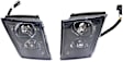 Front, Driver and Passenger Side Fog Lights, With bulb(s), For Models With Daytime Running Lights and Vent Holes