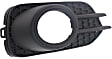 Front, Driver and Passenger Side Fog Light Trims, Textured Black, 4 Cyl., 2.0L Engine