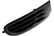 Fog Light Cover - Front, Driver and Passenger Side, Textured Dark Gray