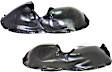 Front, Driver and Passenger Side, Fender Liner