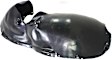 Front, Driver and Passenger Side, Fender Liner
